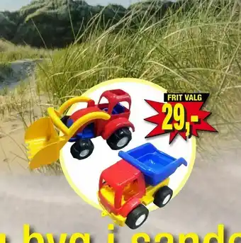 Harald Nyborg Sandlegetøj - lastbil tilbud