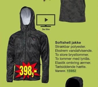 Harald Nyborg Softshell jakke tilbud