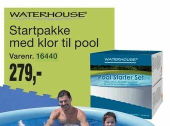 Harald Nyborg Startpakke med klor til pool tilbud
