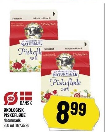 Økologisk piskefløde