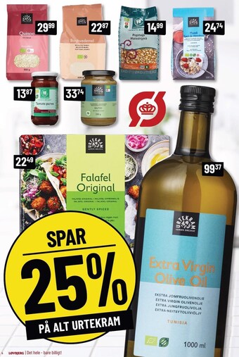 Løvbjerg Spar 25% på alt Urtekram tilbud