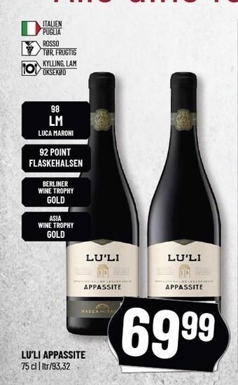 Løvbjerg LU'LI Appassite tilbud