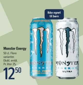 Føtex Monster energidrik tilbud