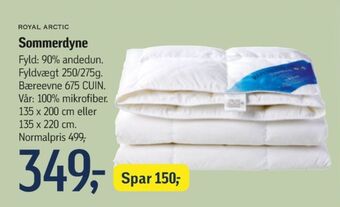 Føtex Royal arctic dyne tilbud