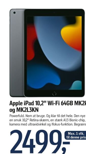Føtex Apple tablet tilbud