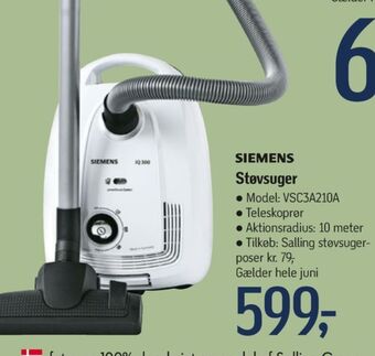 Føtex Siemens støvsuger tilbud