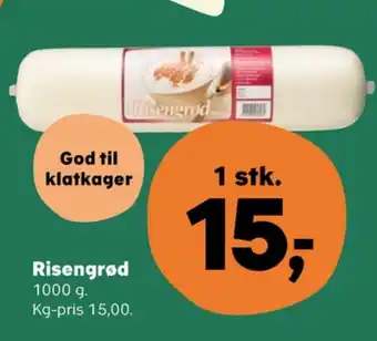 Kvickly Ukendt risengrød tilbud