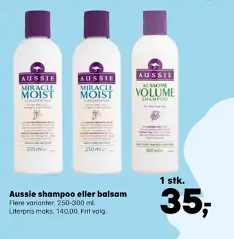 Kvickly Aussie shampoo tilbud