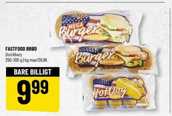Løvbjerg Quickbury burgerboller tilbud