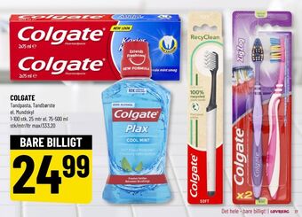 Løvbjerg Colgate tandpasta tilbud