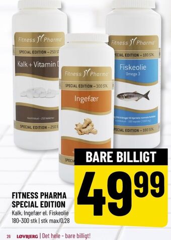 Løvbjerg Fitness pharma kosttilskud tilbud