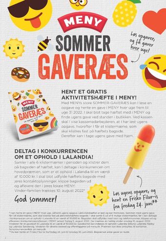 Meny annonce