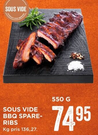 MENY Ukendt spareribs tilbud