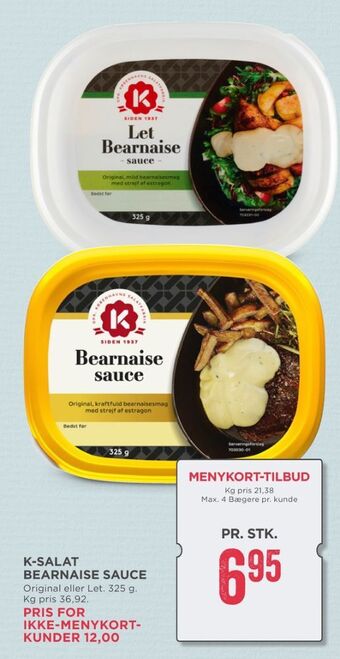 MENY K-salat sauce flydende tilbud