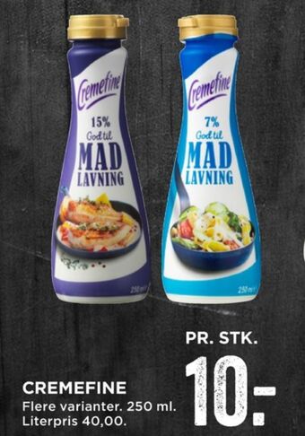 Cremefine madlavningsfløde 7 %