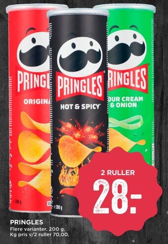 MENY Pringles chips tilbud