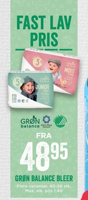 MENY Junior bleer tilbud