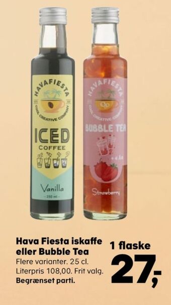 SuperBrugsen Havafiesta ice tea tilbud