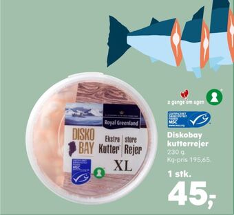 SuperBrugsen Royal greenland rejer tilbud