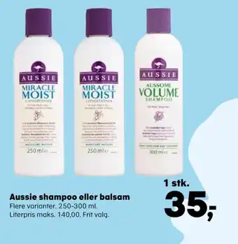 SuperBrugsen Aussie shampoo tilbud