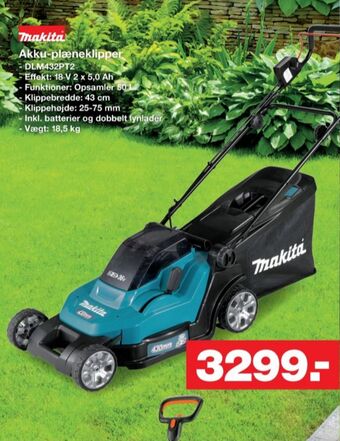 Bauhaus Makita plæneklipper tilbud