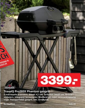 Bauhaus Napoleon gasgrill tilbud