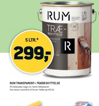XL-BYG Rum træbeskyttelse tilbud