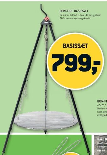 XL-BYG Bon-fire bålsted tilbud
