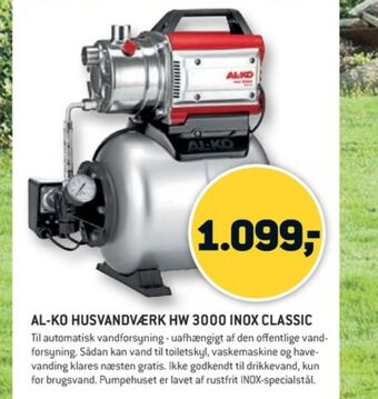 XL-BYG Al-ko husvandværk tilbud