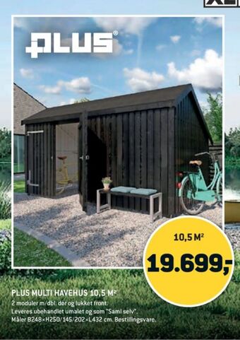 XL-BYG Plus havehus tilbud