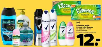 Netto Palmolive, Elida, Rexona eller Kleenex tilbud