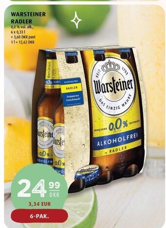 Warsteiner radler
