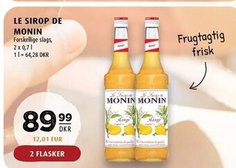 Scandinavian Park Le sirop de monin tilbud