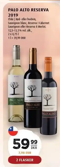 Scandinavian Park Palo Alto Reserva 2019 tilbud