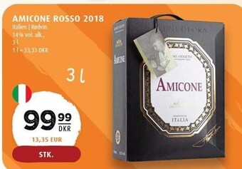 Scandinavian Park Amicone Rosso 2018 tilbud