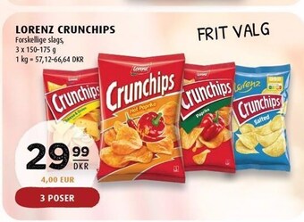 Scandinavian Park Lorenz Crunchips tilbud