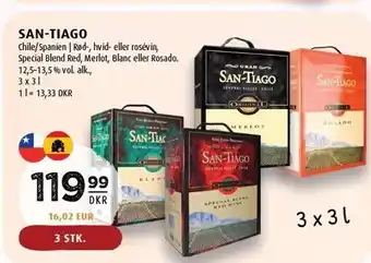Scandinavian Park San-Tiago 3 stk tilbud