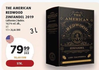 Scandinavian Park The American Redwood Zinfandel 2019 tilbud