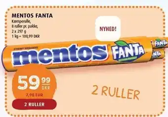 Scandinavian Park Mentos fanta 2 rl tilbud