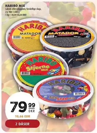 Scandinavian Park Haribo mix 2 ds tilbud