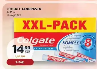 Scandinavian Park Colgate tandpasta 3-pak tilbud