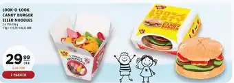 Look-O-Look candy burger el. noddles 2pk