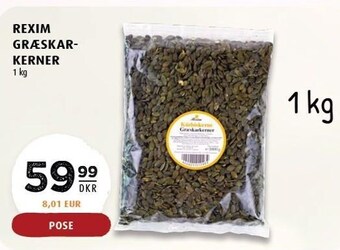 Scandinavian Park Rexim græskarkerner tilbud