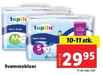 Lidl Svømmebleer tilbud