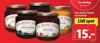 Lidl Den Gamle Fabrik tilbud