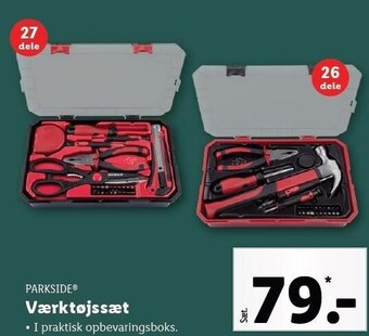Lidl Værktøjssæt tilbud