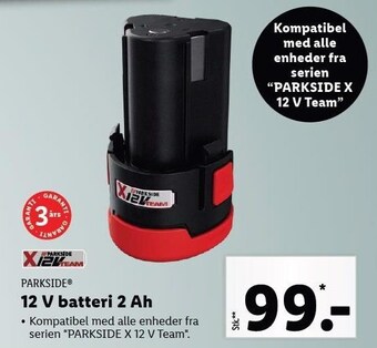 12 V batteri 2 Ah
