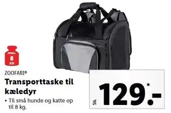 Lidl Transporttaske til kæledyr tilbud