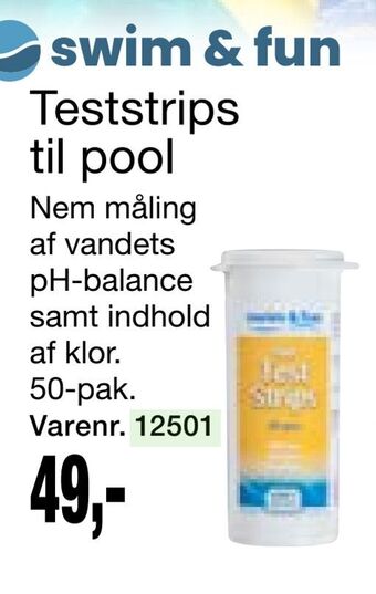 Harald Nyborg Teststrips til pool tilbud