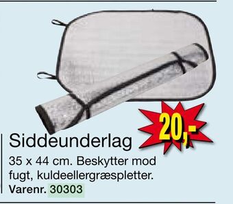 Harald Nyborg Siddeunderlag tilbud